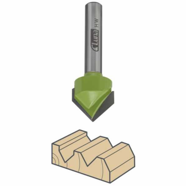 Luna kuželový V-fréz 19 mm (210140307)