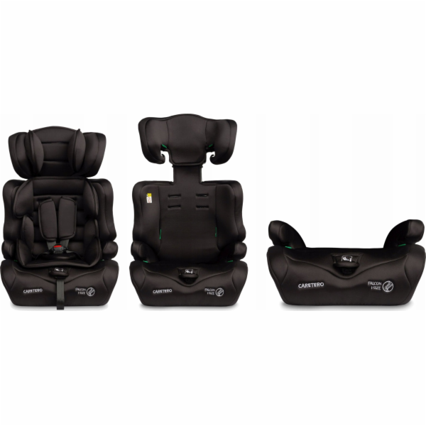 ČERNÉ SEDADLO FALCON I-SIZE (76-150)