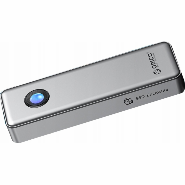 M.2 NVME USB-C 3.2 20Gbps Disk Bay – Stříbrná