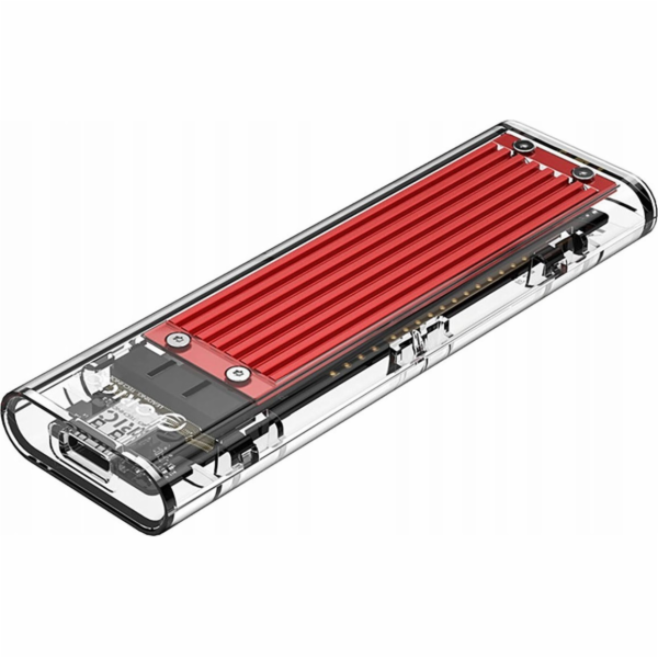 Orico Disková šachta M.2 NVME na USB-C 10 Gb/s - červená