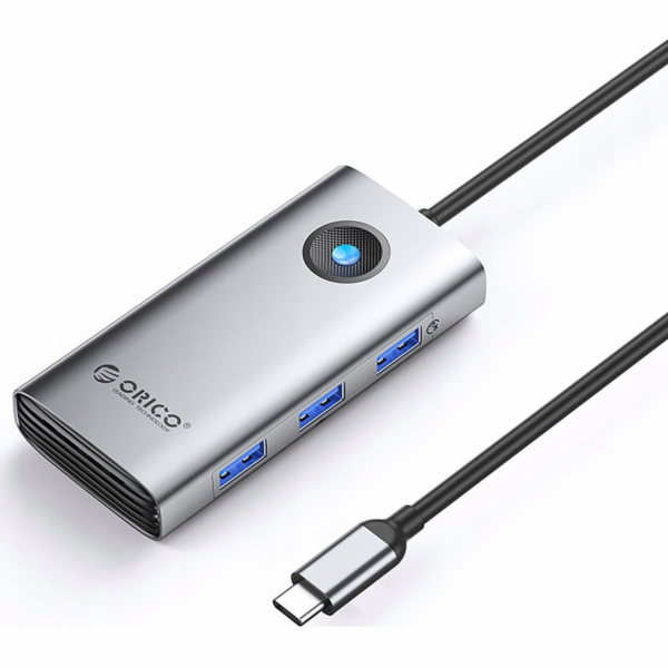 Orico Dokovací stanice USB-C 6v1 / Výstup: 3x USB-A 3.0 +...