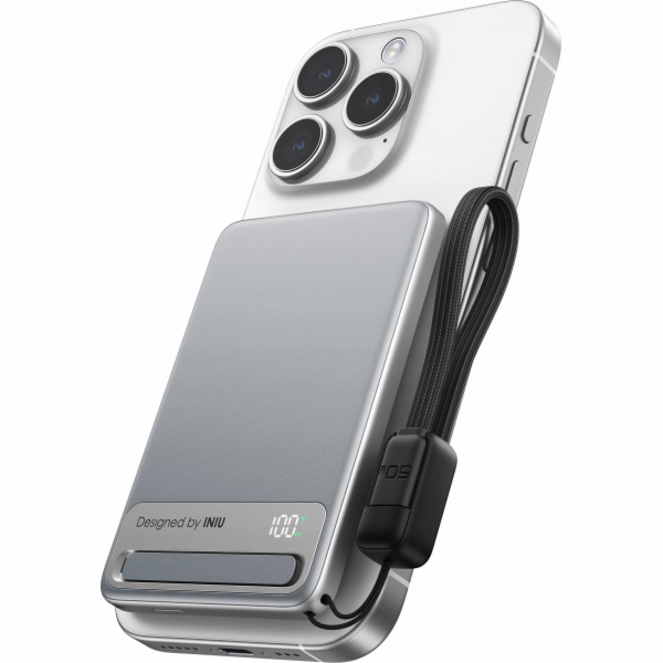 INIU Powerbank MagPro Slim - magnetická bezdrátová powerb...