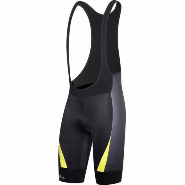 Shiver Bibshorts černé # žluté fluo - M