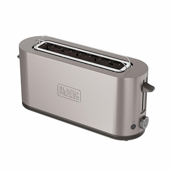 Topinkovač Black+Decker, BXTO1002E Topinkovač nerez, 1000W