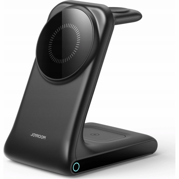 Joyroom Bezdrátová nabíječka JR-W15 3 v 1 s MagSafe - černá