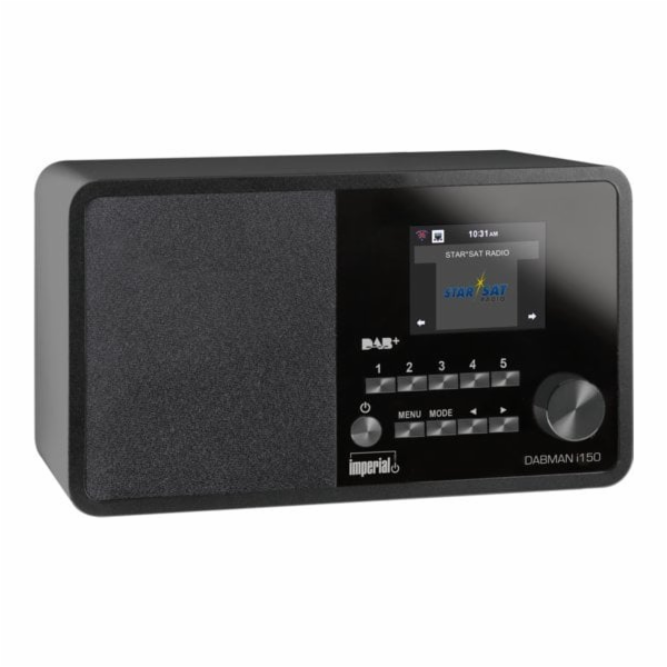 Imperial Rádio DABMAN i150 DAB+/FM černé