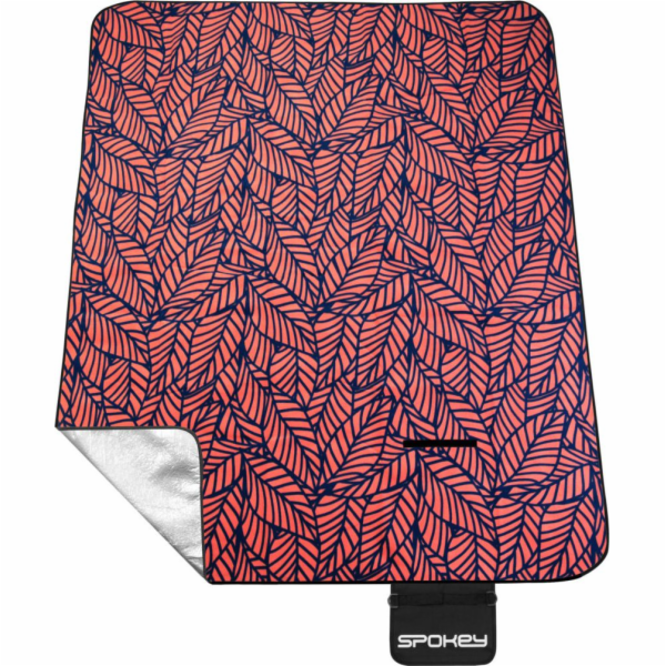 Spokey Pikniková deka PICNIC LEAF listy 180x210cm Spokey