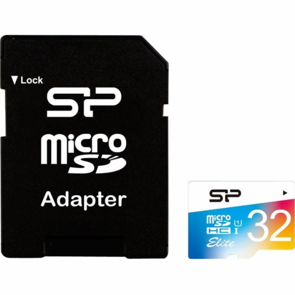 Silicon Power Paměťová karta Colorful Elite MicroSDHC 32 ...
