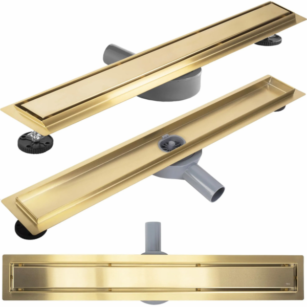 Rea Linear Drain REA Neox pro BRUSHED GOLD 100