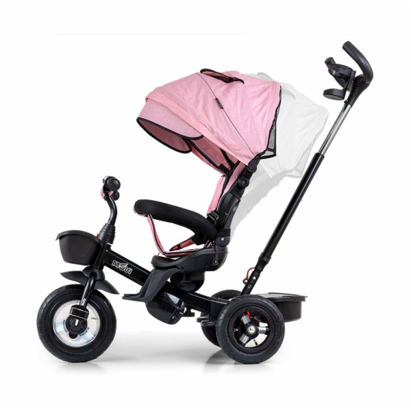 Dětská tříkolka Milly Mally Movi black-pink