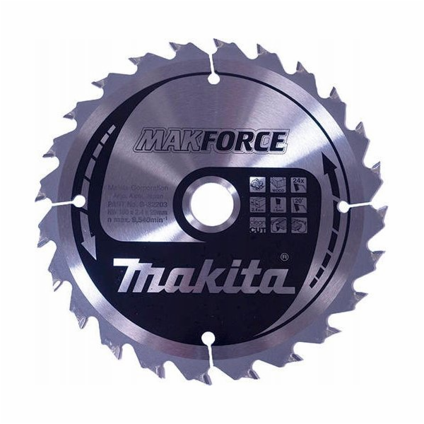 Makita MAKITA KRUHOVÁ PILA 160x20x24z MAKFORCE WOOD