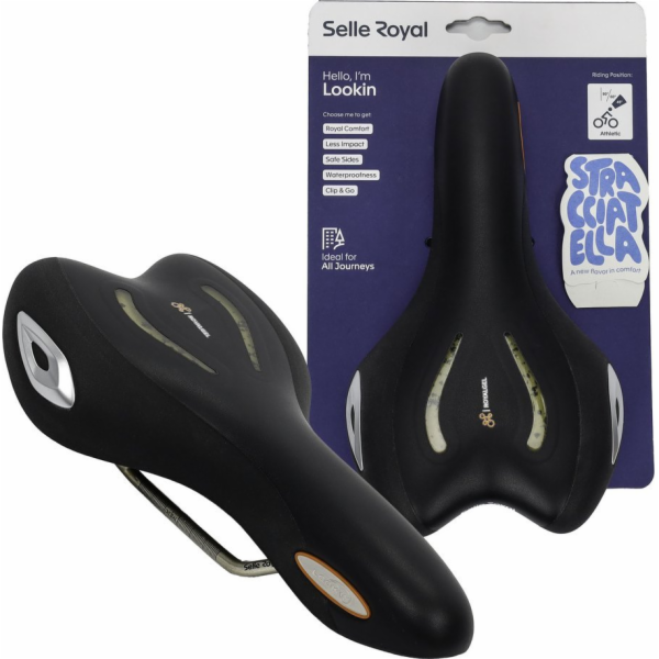 Selle Royal Lookin Athletic sedlo 45 stupňů.. gel