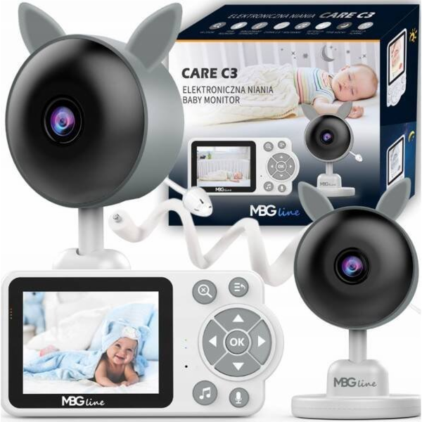 Nanny Mbg Line Nanny Elektronická živá kamera noční režim...