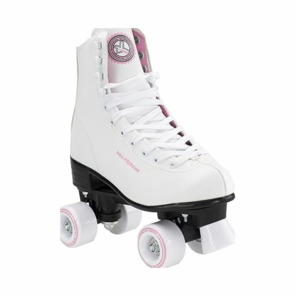 Kolečkové brusle Nils Extreme NQ8400S bílé velikost 40