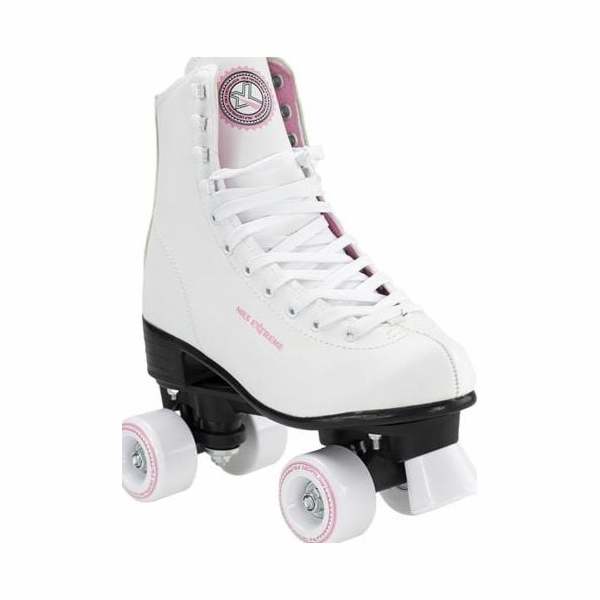 Kolečkové brusle Nils Extreme NQ8400S bílé velikost 40