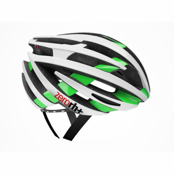 RH+ Cyklistická helma ZY Shiny Black-Bridge Matt White EH...