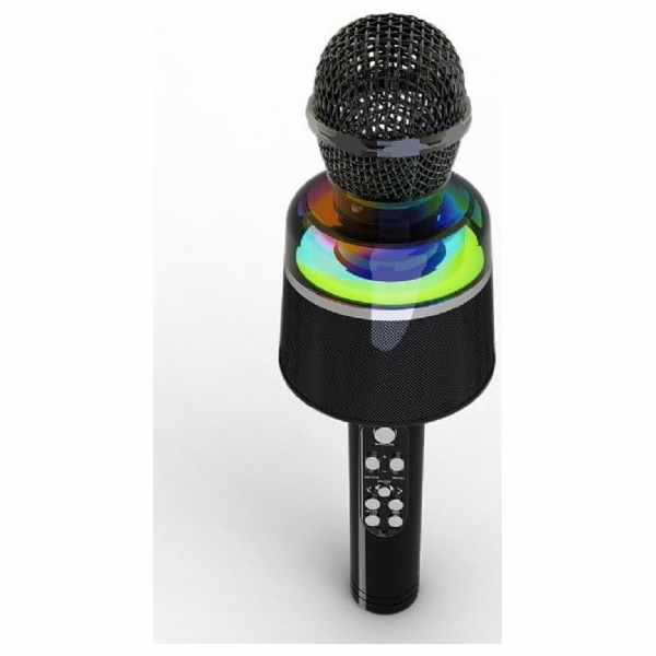 Gembird Bezdrátový karaoke mikrofon | MICBT-01-BK | 3,5mm...