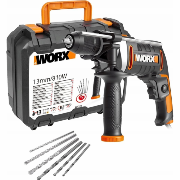 Worx Příklepová vrtačka WX328 810 W