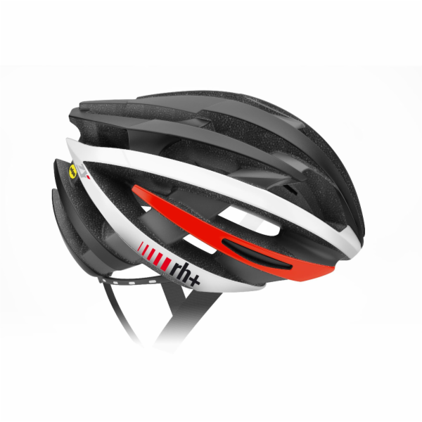 RH+ Cyklistická helma ZY MIPS MATT BLACK-ARROW SHINY WH E...