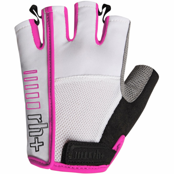 RH+ Cyklistické rukavice One W Glove bílo-růžové (ECX9059)