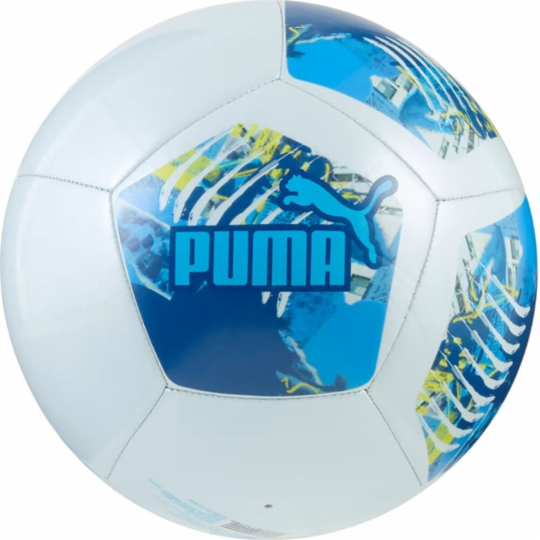 Puma Fotbalový míč MCFC šedo modrá 84546 75 5