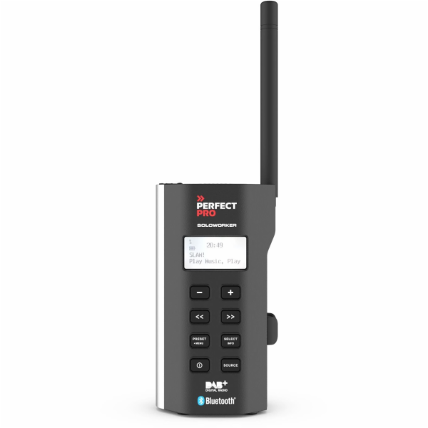 PerfectPro Soloworker, Osobní, Digitální, DAB+, FM, 1,5 W...