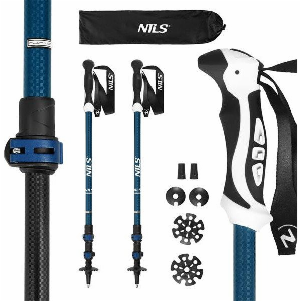 Nils Extreme Trekingové hole Nils hliníkové TK8601 nastav...