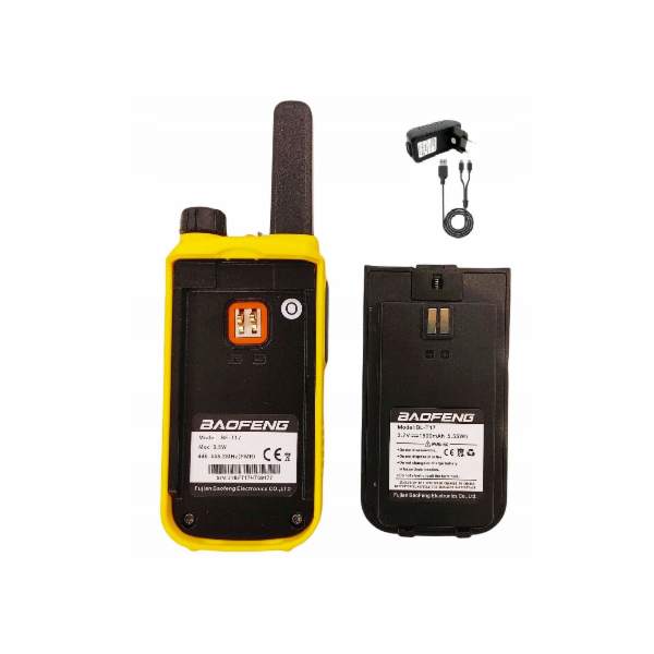 Vysílačka Baofeng BF-T17  Žlutý
