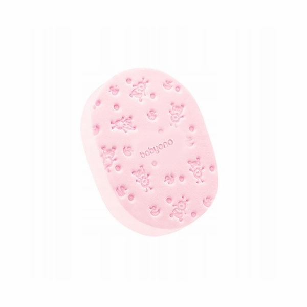 Jemná dětská houbička Baby Ono růžová