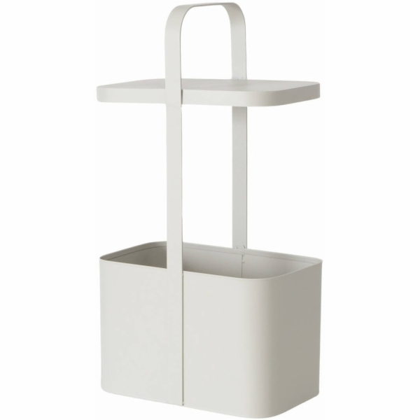 Boltze Kovový odkládací stolek s věšákem na noviny SELENA...