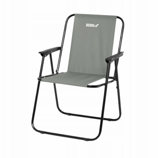 Dedra Skládací kempingové plážové křeslo 52x58x72cm šedé