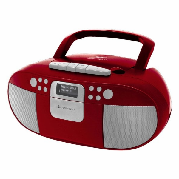 BOOMBOX SOUNDMASTER SCD7800RO DAB+/FM-RDS, CD/CD-R/RW/MP3...