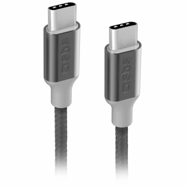 SBS Mobile SBS TECABLETCC20BK USB-C kabel - USB-C 25W nap...