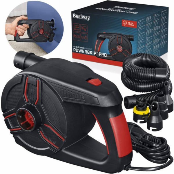 Bestway Elektrické čerpadlo Powergrip PRO do zásuvky + 4 ...