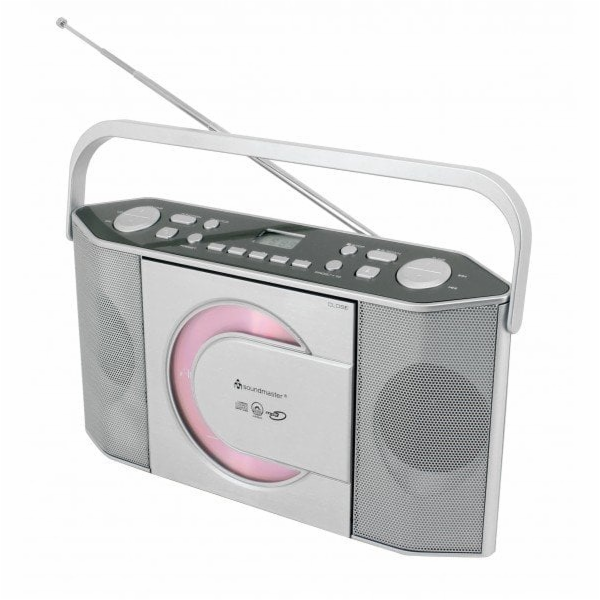 BOOMBOX SOUNDMASTER RCD1755SI FM-PLL, CD/CD-R/RW/MP3, VER...