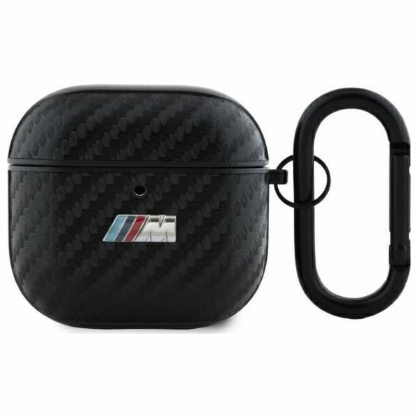 BMW Kryt BMA4CMPUCA AirPods 4 černý/černý PU karbonový M ...