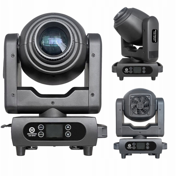 LIGHT4ME&nbsp;DESTROYER&nbsp;120W&nbsp;SPOT&nbsp;LED&nbsp;otočná&nbsp;hlava