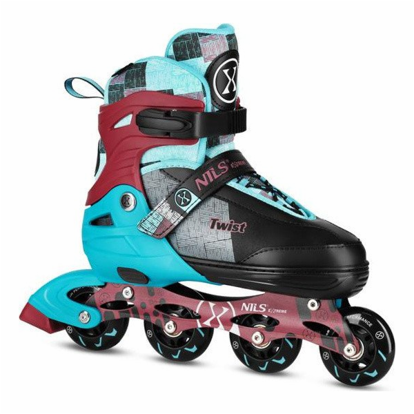 Nils Extreme NA13810 rekreační nastavitelné tyrkysové inl...