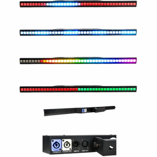 LIGHT4ME LED WALL 40x3W RGB osvětlovací pásek