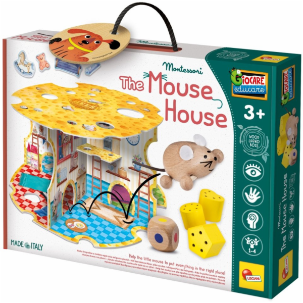 Lisciani MYŠÍ DŮM MONTESSORI