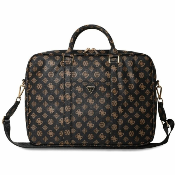 Taška Guess 4G Pivoňka Přední kapsa na zip Triangle Logo ...