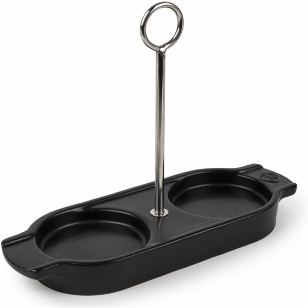 Peugeot&nbsp;LINEA&nbsp;Keramický&nbsp;stojan&nbsp;na&nbsp;mlýnek,&nbsp;saténově&nbsp;černý