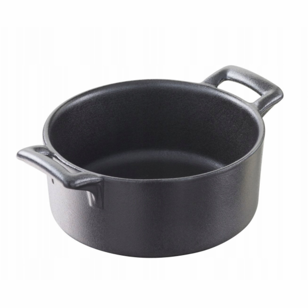 BELLE CUISINE NOIR hluboký kulatý talíř