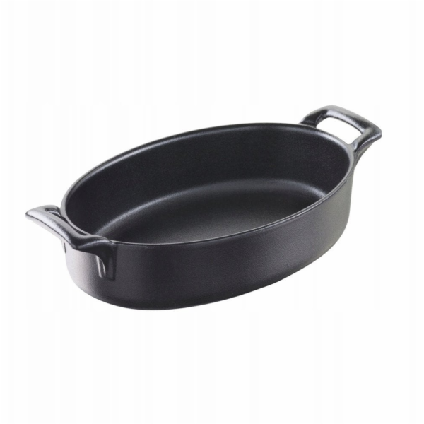 Revol BELLE CUISINE NOIR hluboký oválný talíř