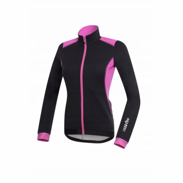 Dámská cyklistická bunda zeroRH+ Spirit W BLACK-DEEP PINK...