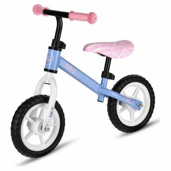 Dětské balanční kolo Nils Fun RB134, 10'' kola, modré, 65...