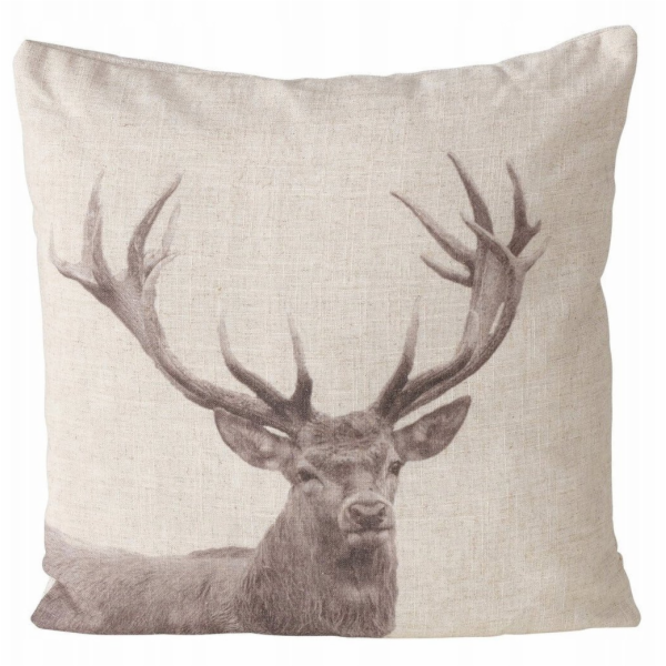 Boltze Dekorativní bavlněný polštář STAG, 45 x 45 cm