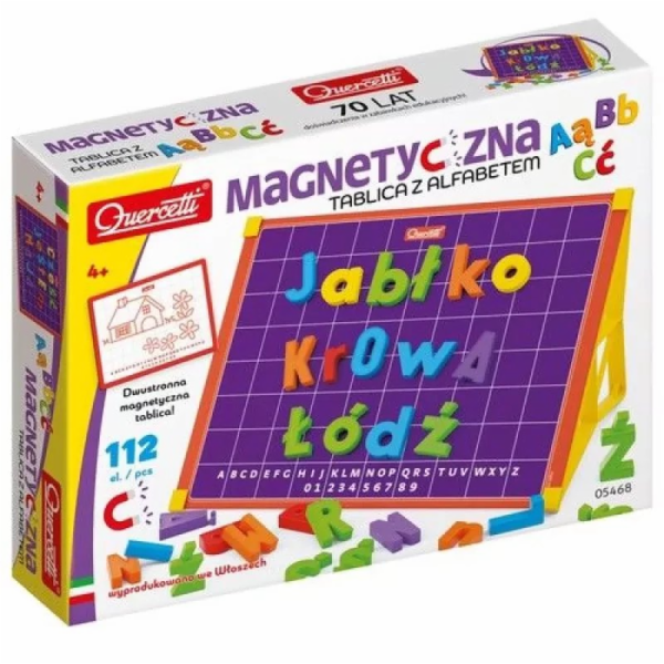 Quercetti MAGNETICKÁ TABULE S ABECEDOU