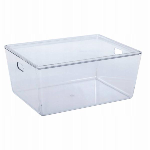 5five SELENA krabice s víkem, průhledné, do šatní skříně,...