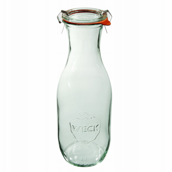 Weck Láhev Saftflasche 1062 ml (6 ks), prostorová, ušní, ...